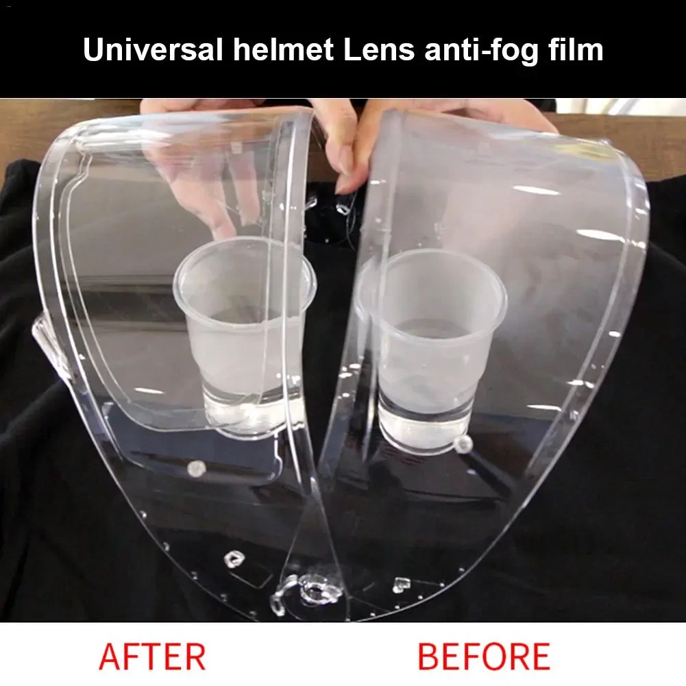 Motorcycle Helmet Lens Anti-fog Film Anti-fog Stickers Valid For 60 Months Imported Materials From Japan