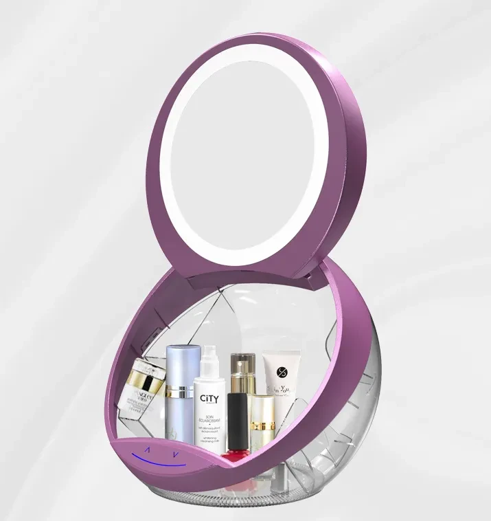 New Style Dimming Round Makeup Mirror
