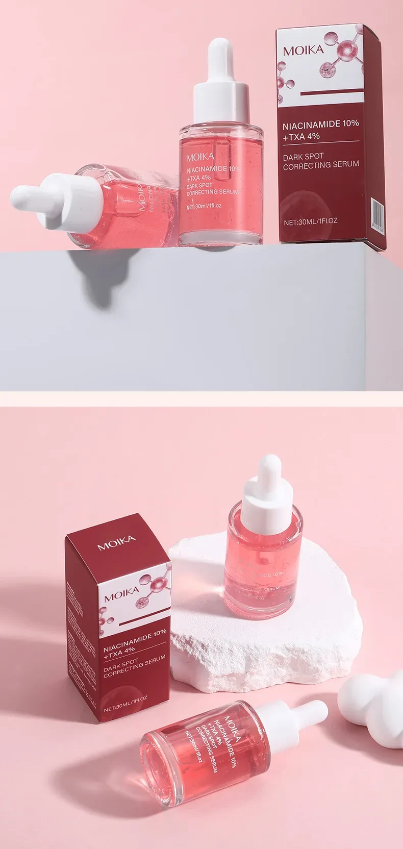 Nicotinamide Hyaluronic Acid Solution Skin Care Products