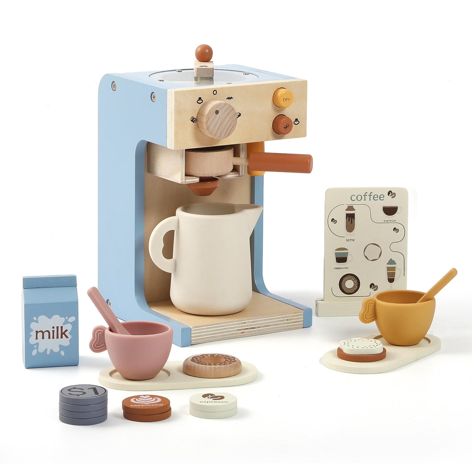 Mini Kitchen Coffee Machine Model Toys