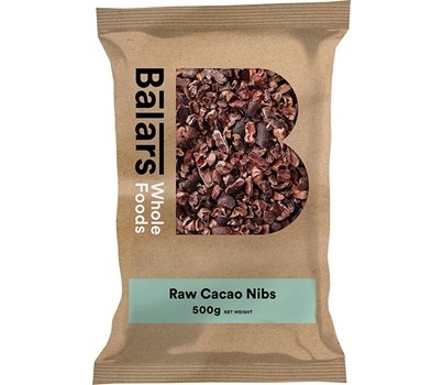 CACAO NIBS RAW 500GM (BALARS)