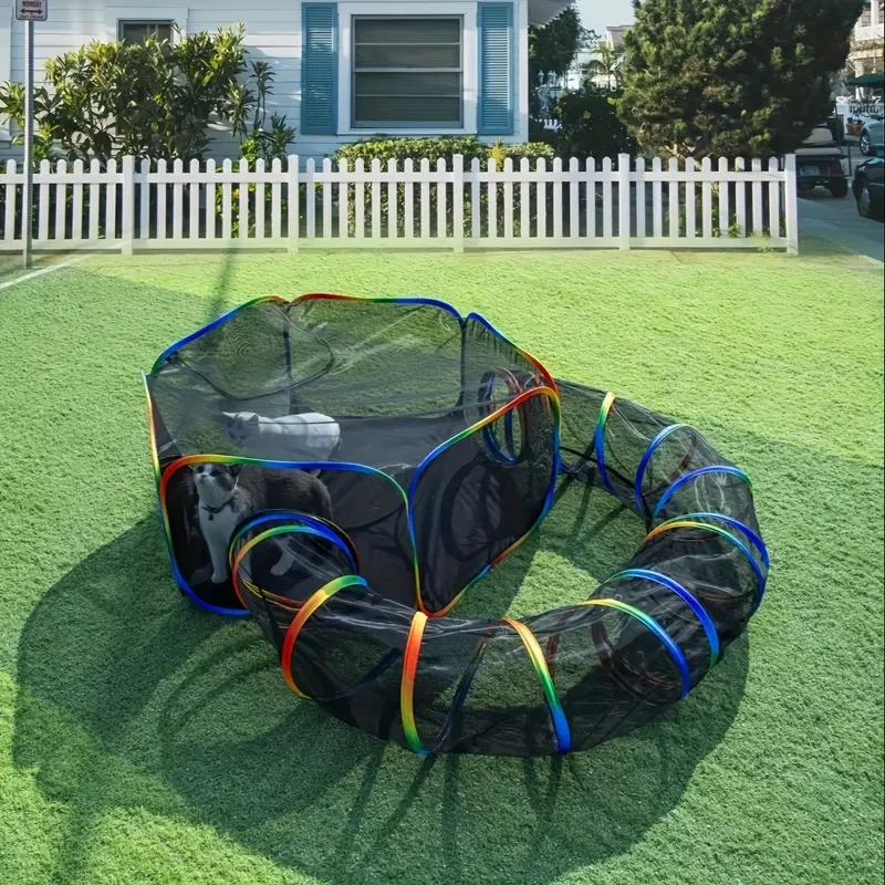 Outdoor Cat Exercise Pen