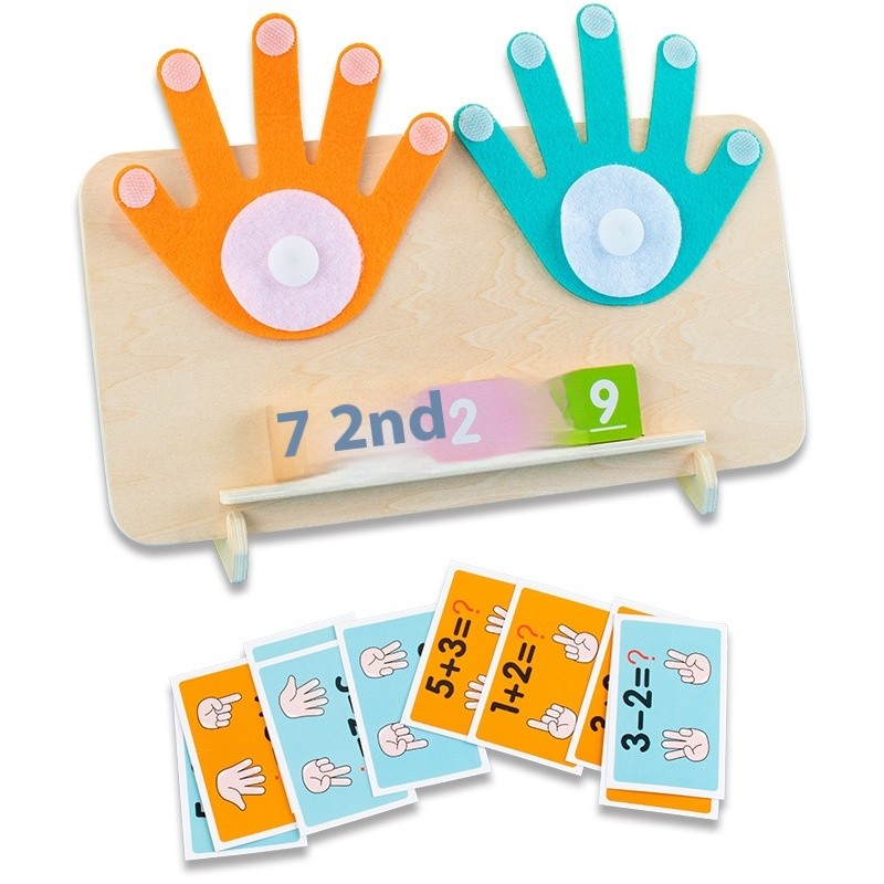 Addition And Subtraction Finger Math Cognitive Puzzle Arithmetic Toys