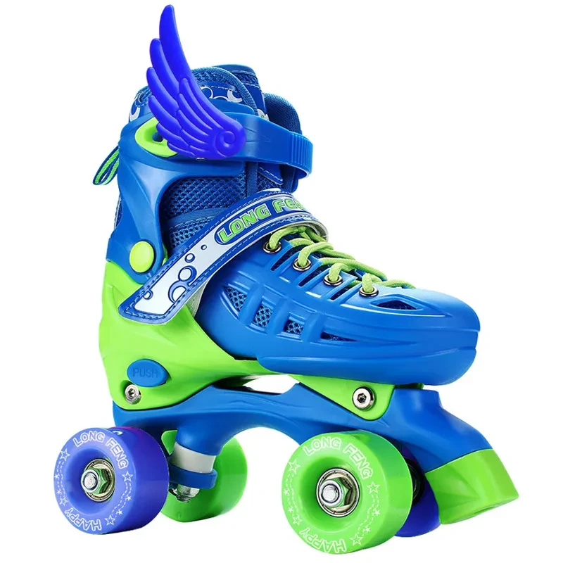 Strap on roller skates