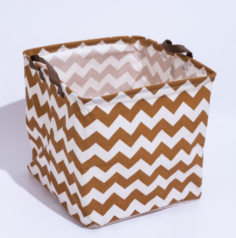 Cube Storage Box Canvas Fabric Basket Toy Organiz