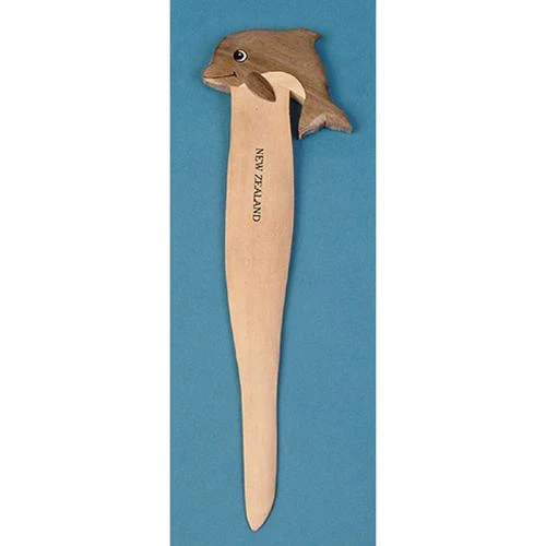 Wooden Letter Opener Dolphin
