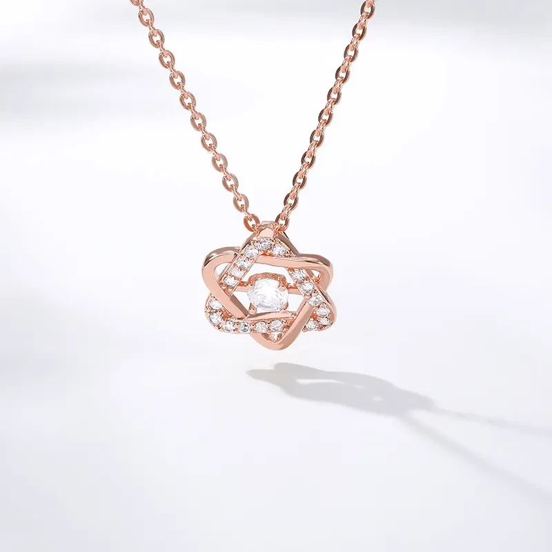 Star of david necklace