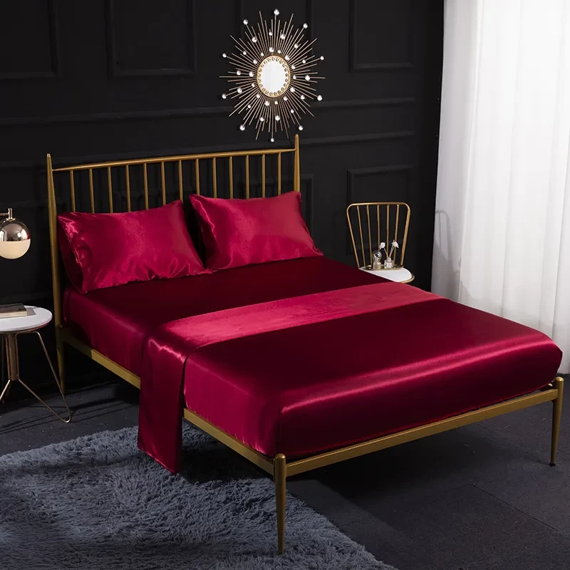 Satin Bed Sheets Twin