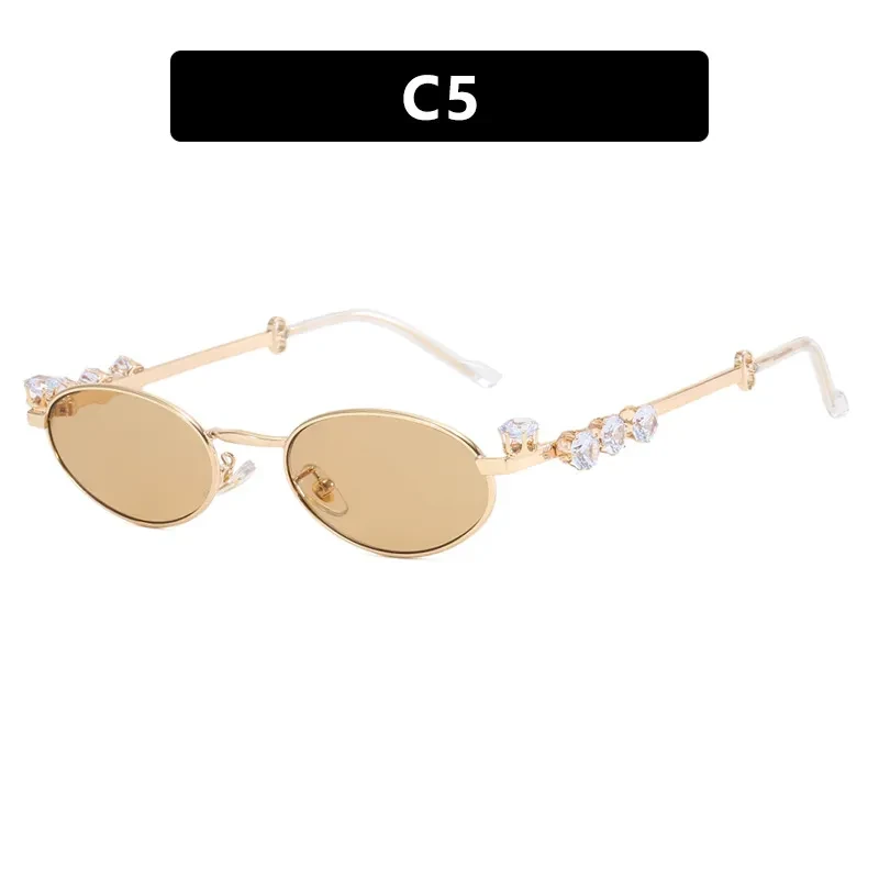 Diamond studded glasses frames