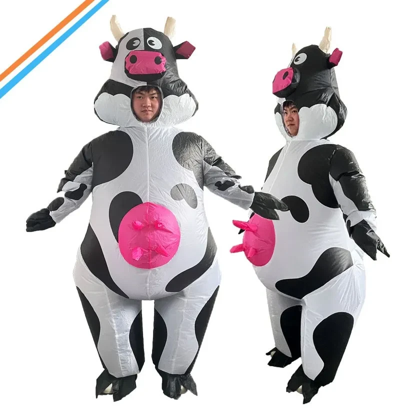 Inflatable cow