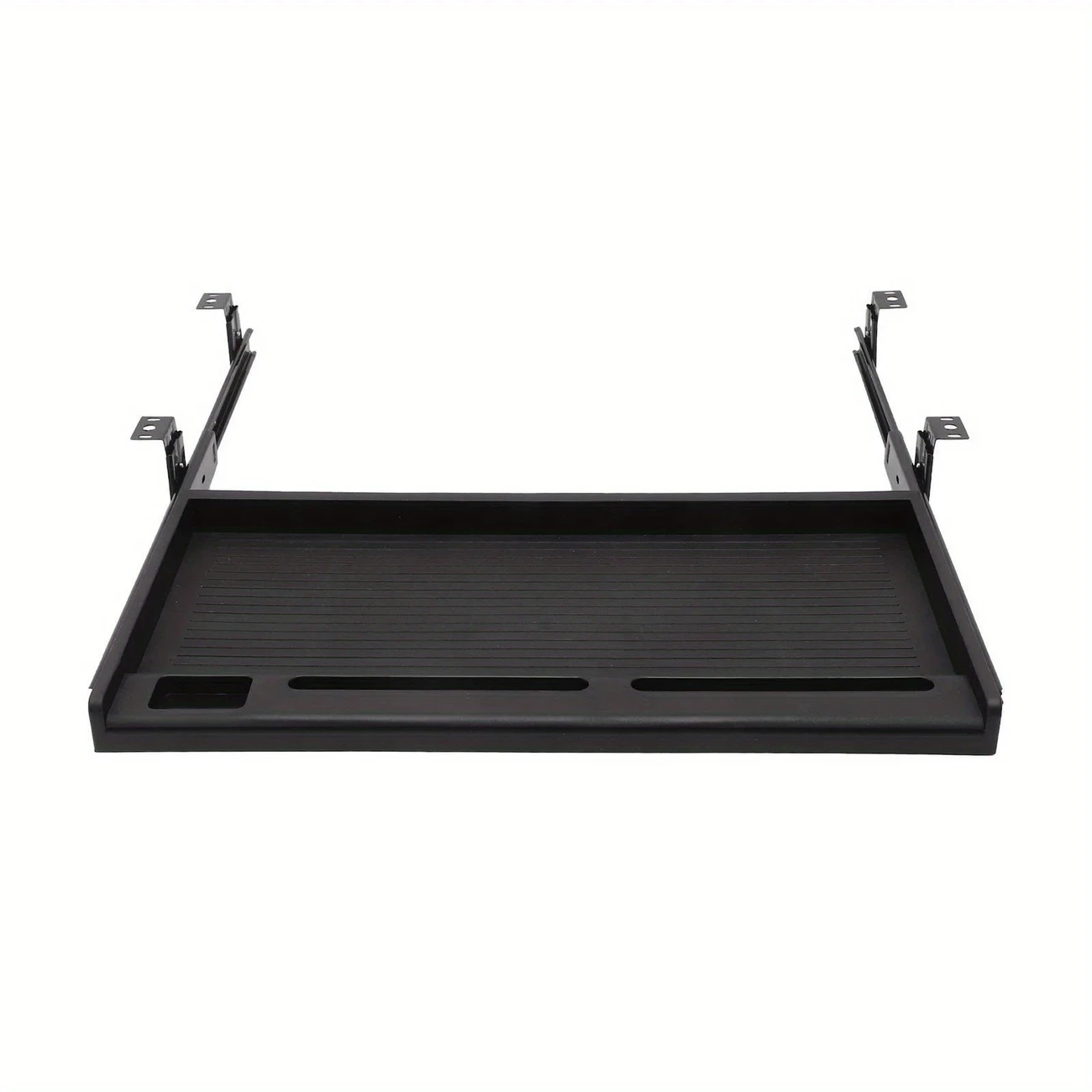 Under-Desk Keyboard Tray with Drawer