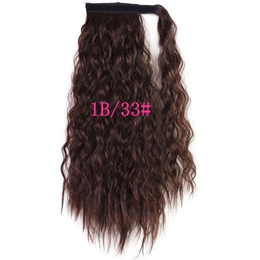 Natural curly ponytail extension