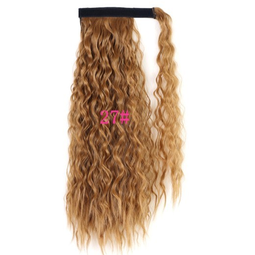 Natural curly ponytail extension