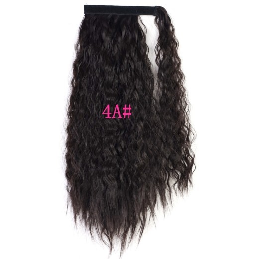 Natural curly ponytail extension