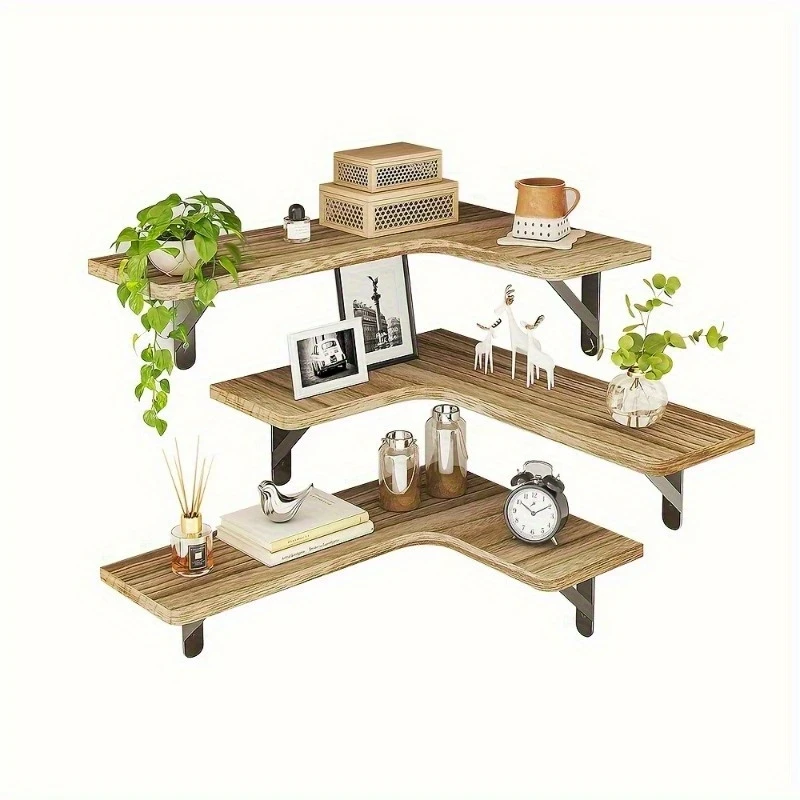 Country Style Wooden Corner Floating Frame