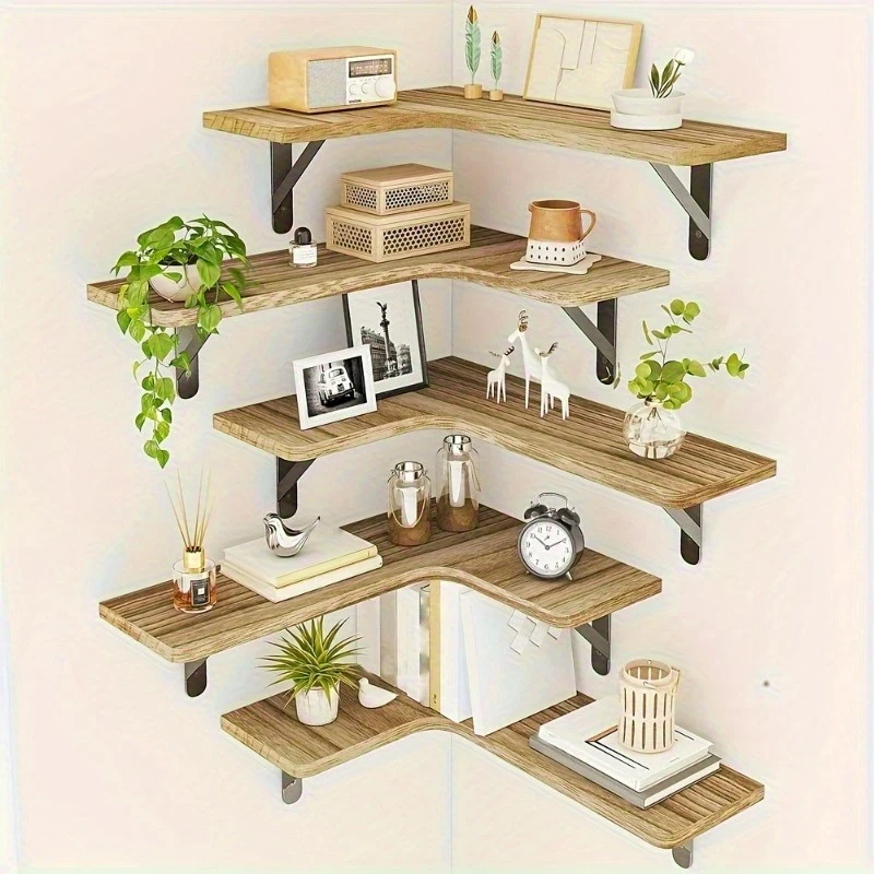 Country Style Wooden Corner Floating Frame