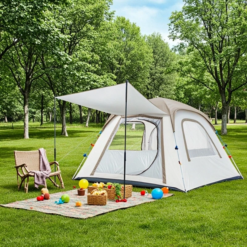 Koala Outdoor 4-6 Person Camping Tent - Easy Setup Auto-Inflate