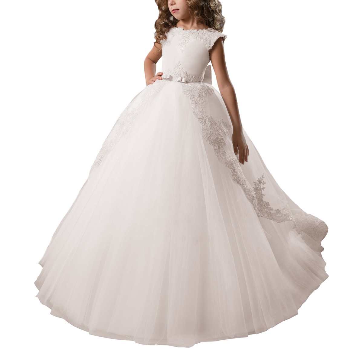 Flower Girl Performance Piano Performance Pettiskirt