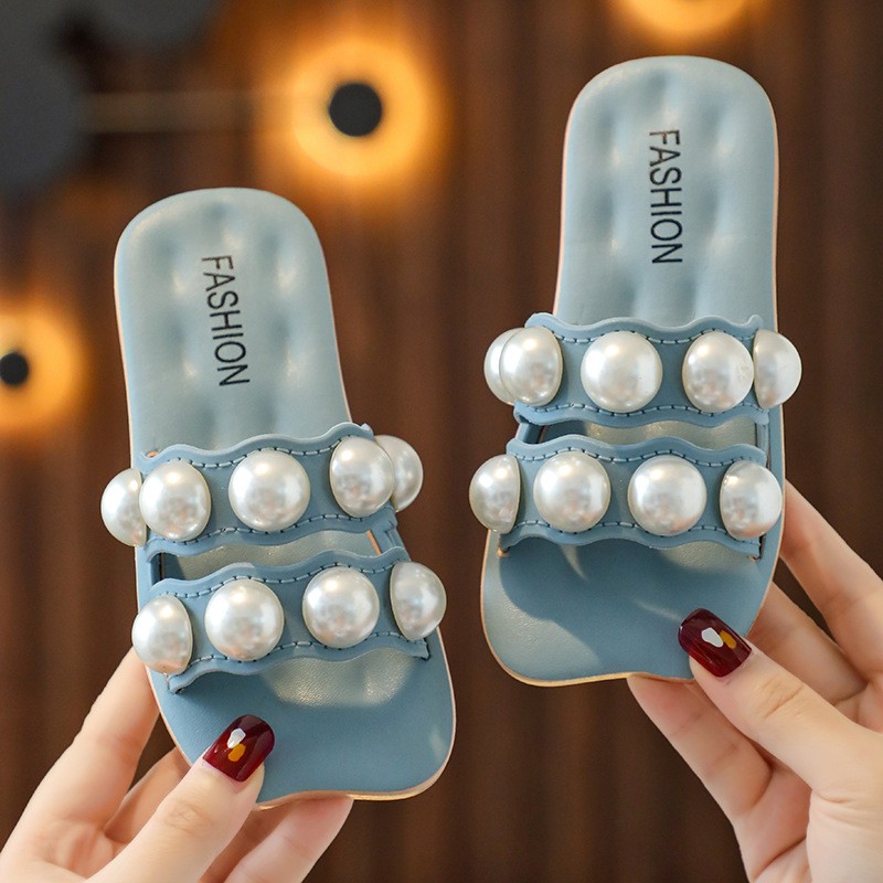 Fashion Personalized Girls' Pearl Sandals