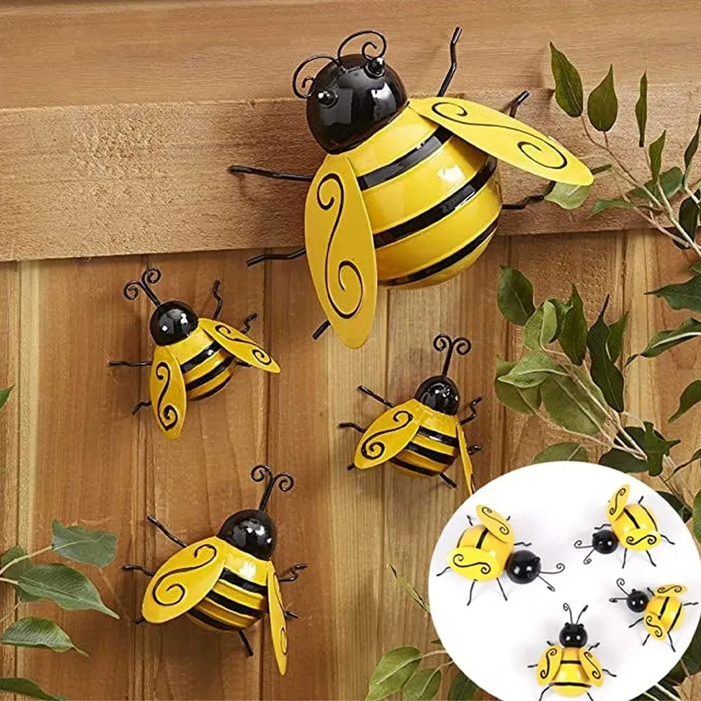 Bumble Bee Metal Wall Art