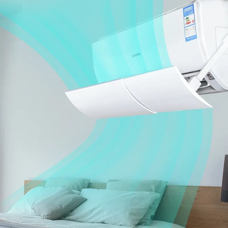 Universal Air Conditioner Wind Deflector  Adjustable Shade