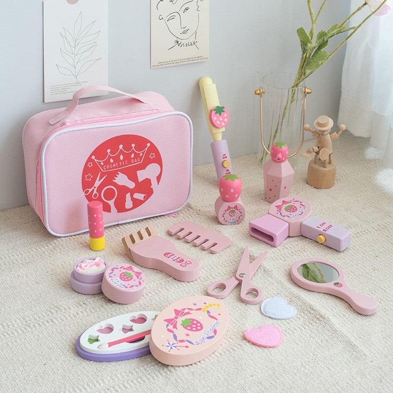 Wooden Girls Playing House Toy Package