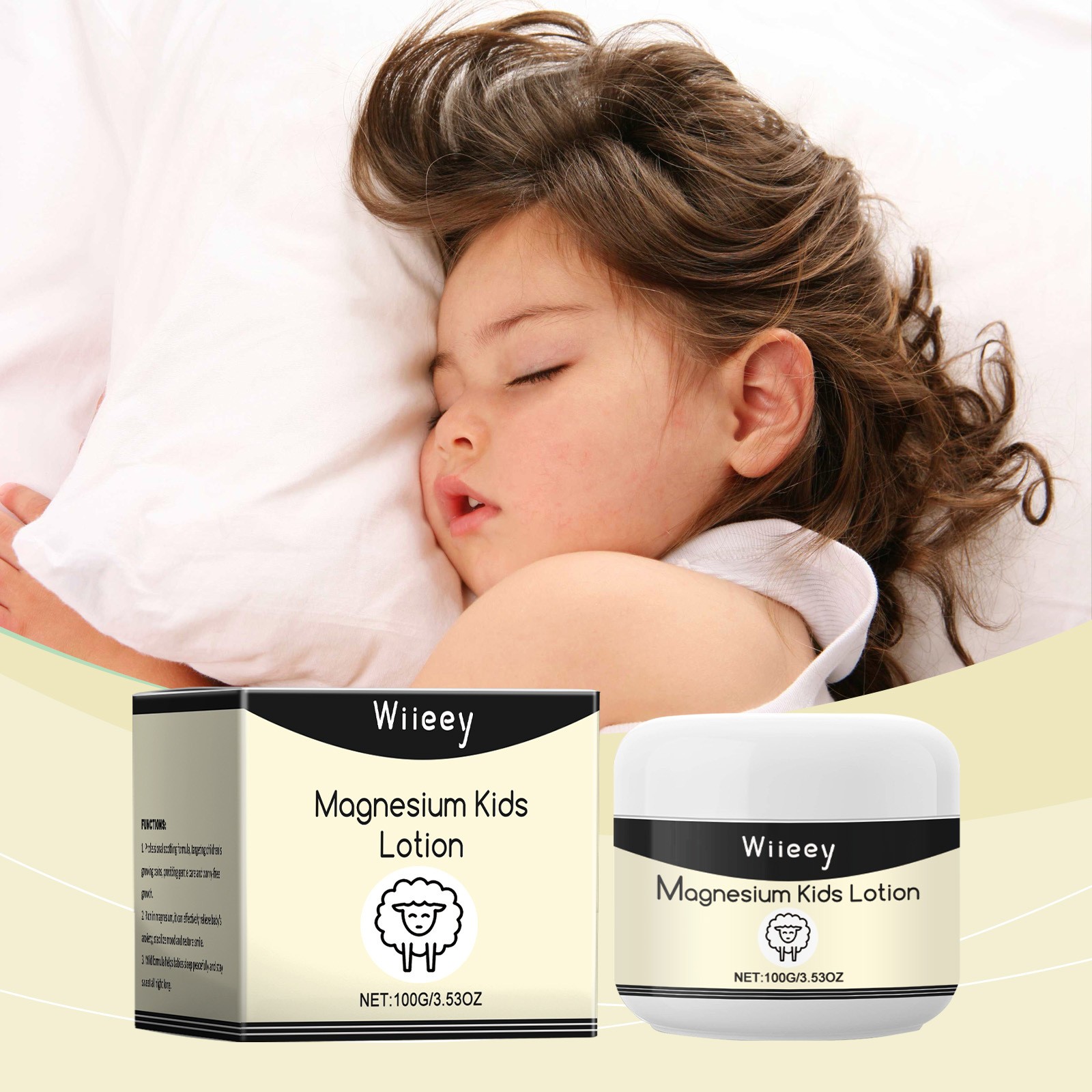 Children's Sleep Magnesium Cream Nourishing Moisturizing Mild