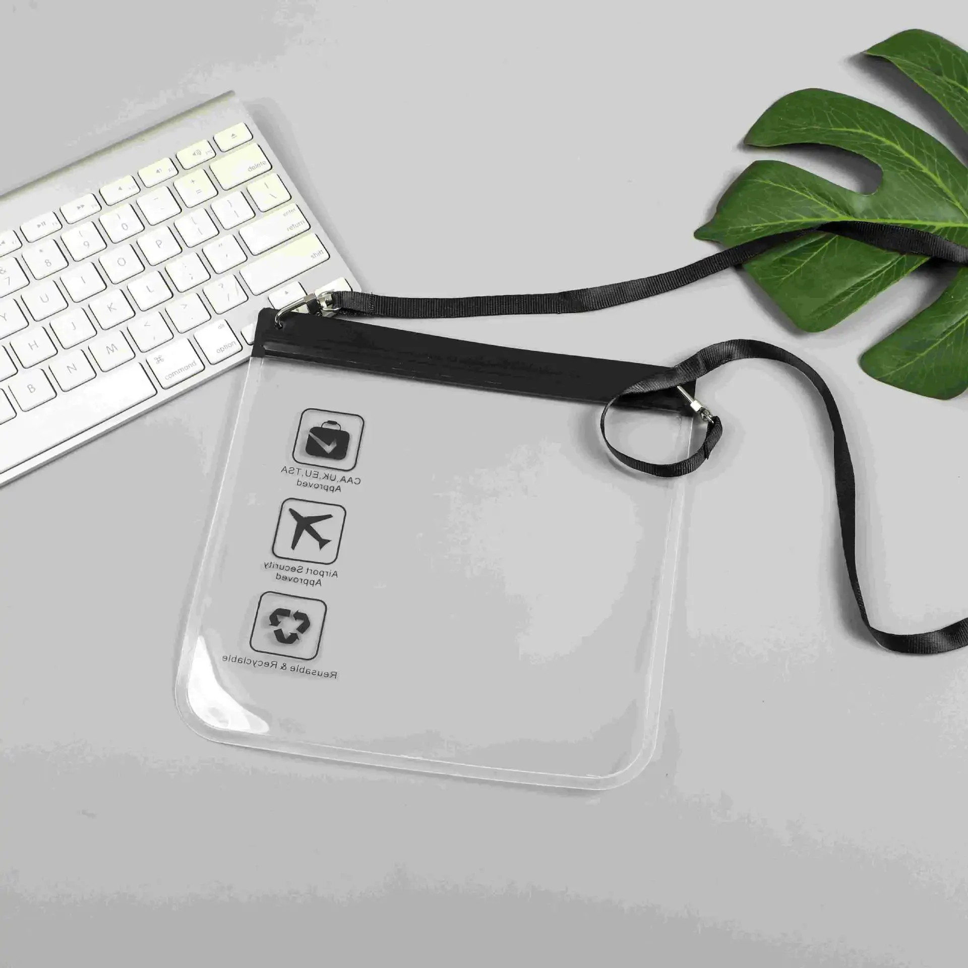1 Litre Clear Travel Bag
