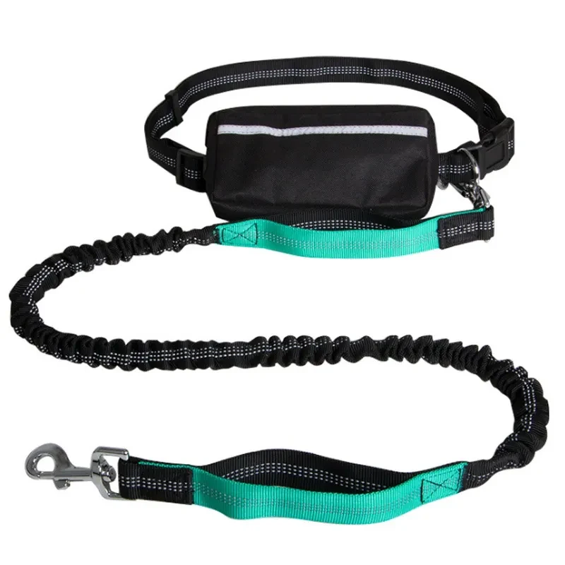 Hands Free Dog Leash with Zipper Pouch