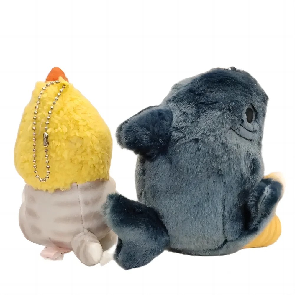 Cute Shark Cat Plush Doll Pendant