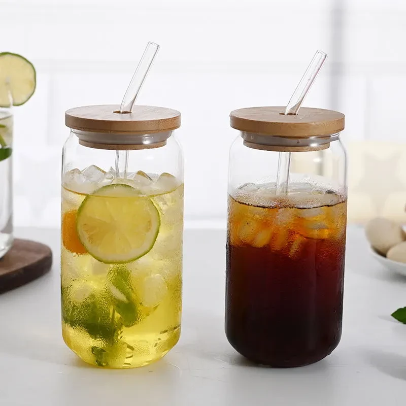 Glass Tumbler With Lid