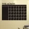 Blackboard Calendar