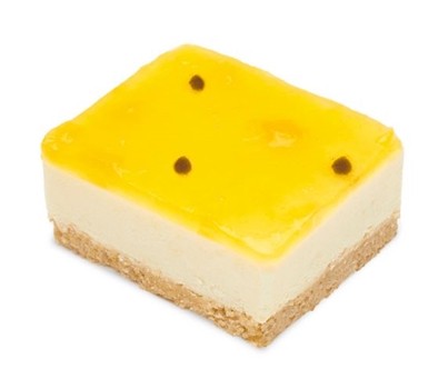 CHEESECAKE PEACH/PASSION40X30CM UNCUT(FLORENTINES CT35)[FZN]