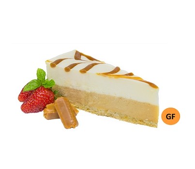 CHEESECAKE SALTED CARAMEL 25CM GF (FLORENTINES GF73) [FZN]
