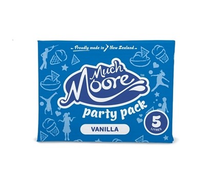 ICE CREAM VANILLA PLASTIC 5L (MUCH MOORE VAN05) [FZN]