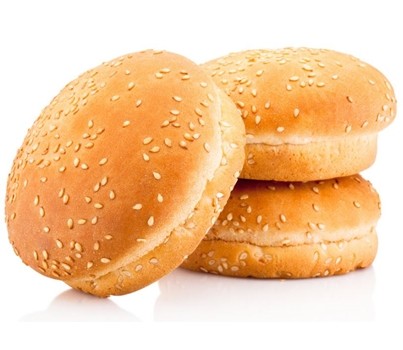 BUNS BURGER SEEDED LARGE 4.5" 12s (TIP TOP 4793) [FZN]