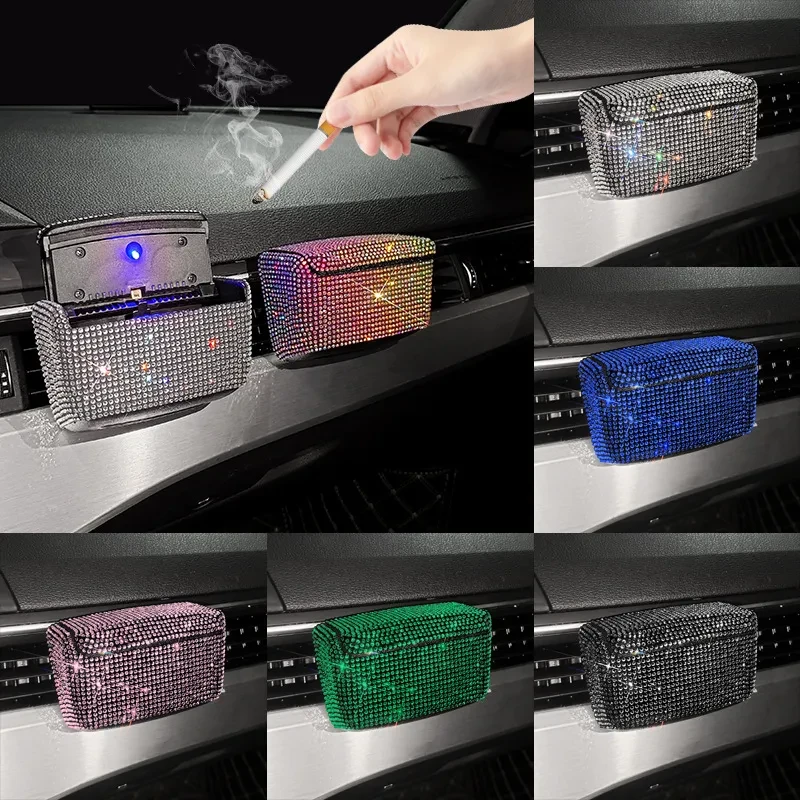 Car Ashtray Creative Covered Air Outlet