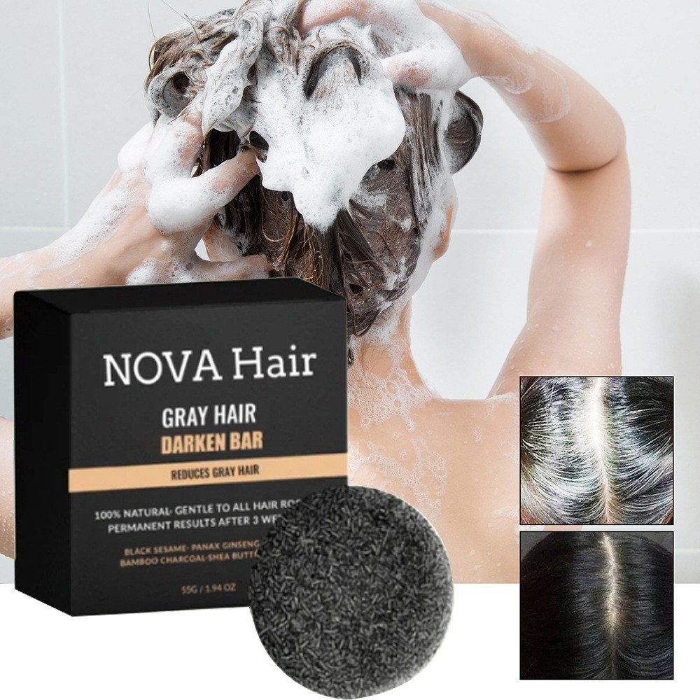 Black Hair Soap Repair Black Hair Fixing Massage Moisturizing Care Soap