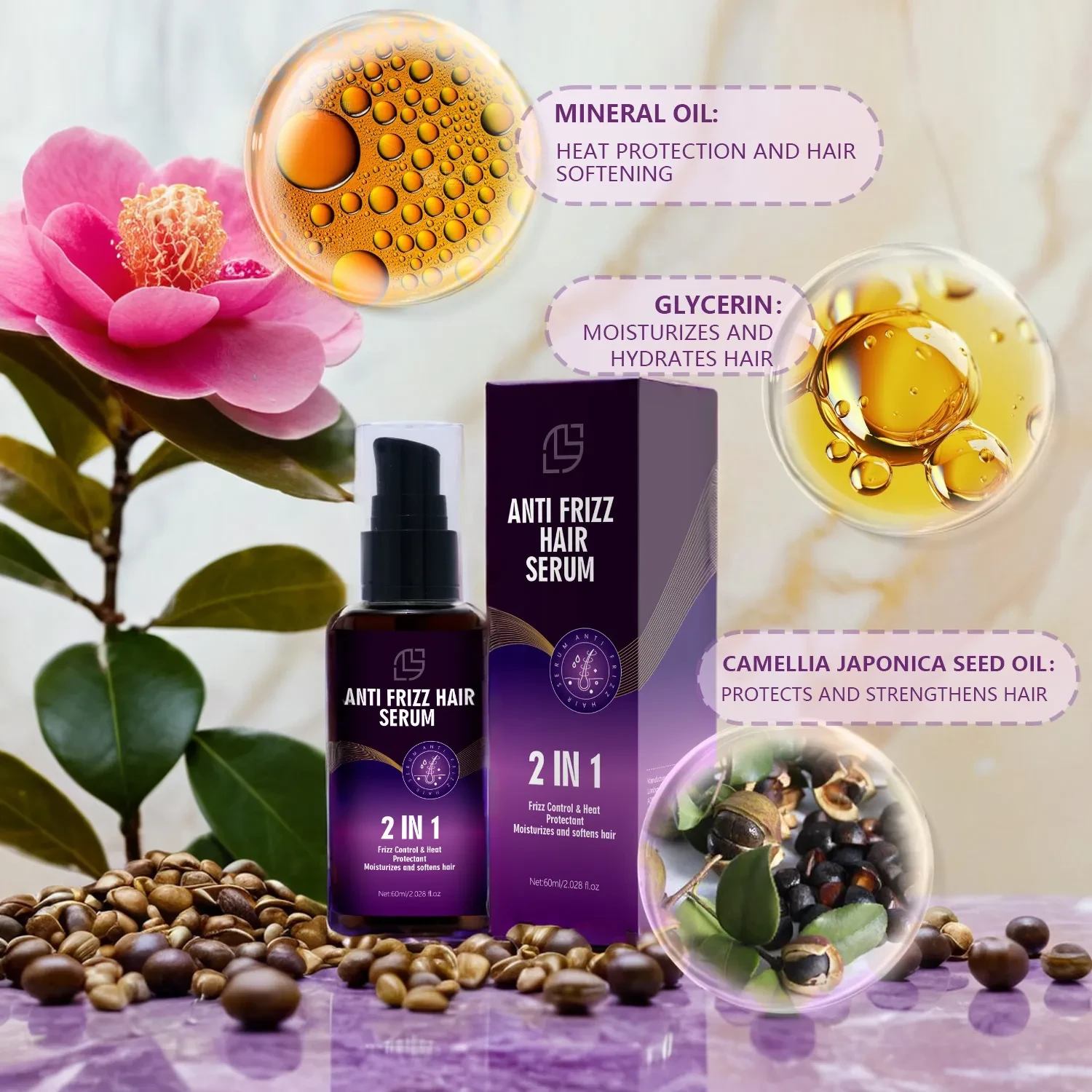 Anti-frizz Hair Repair Standard Specifications