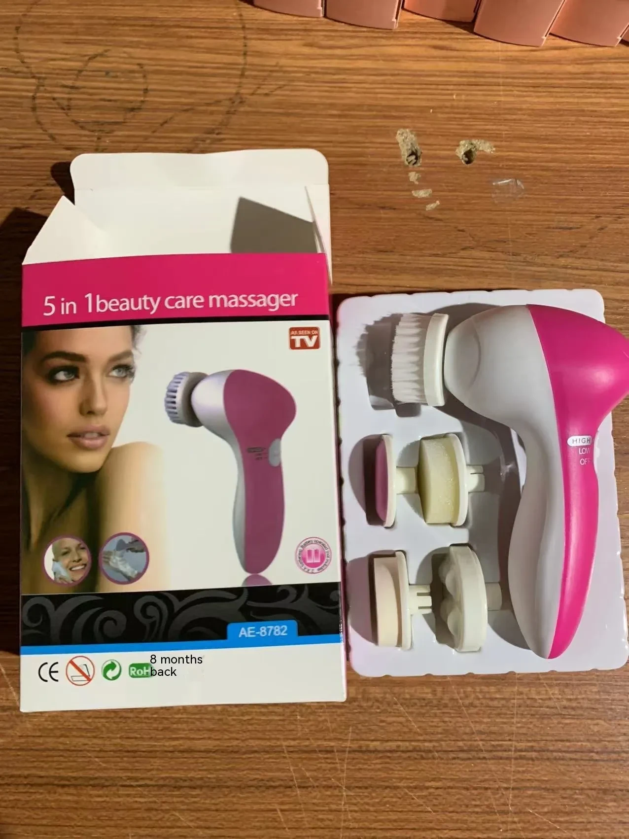 Five-in-one Cleansing Instrument Facial Cleansing Instrument Facial Massager