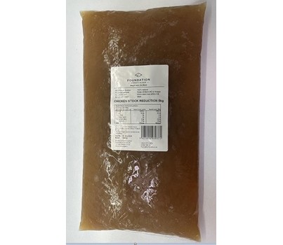 CHICKEN STOCK REDUCTION 5KG 4s (FOUNDATION FOODS CSR) [FZN]