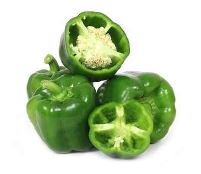 CAPSICUM GREEN (PER KG) - [PRODUCE]