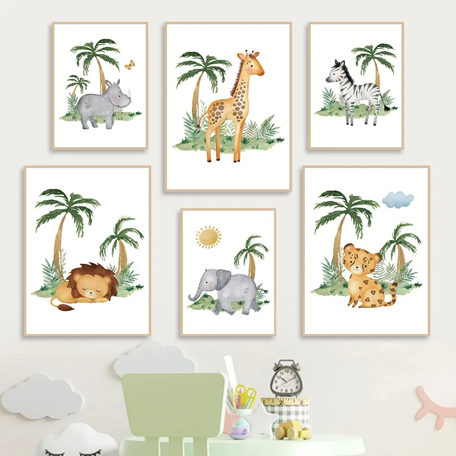 Animal Sketches For Nursery