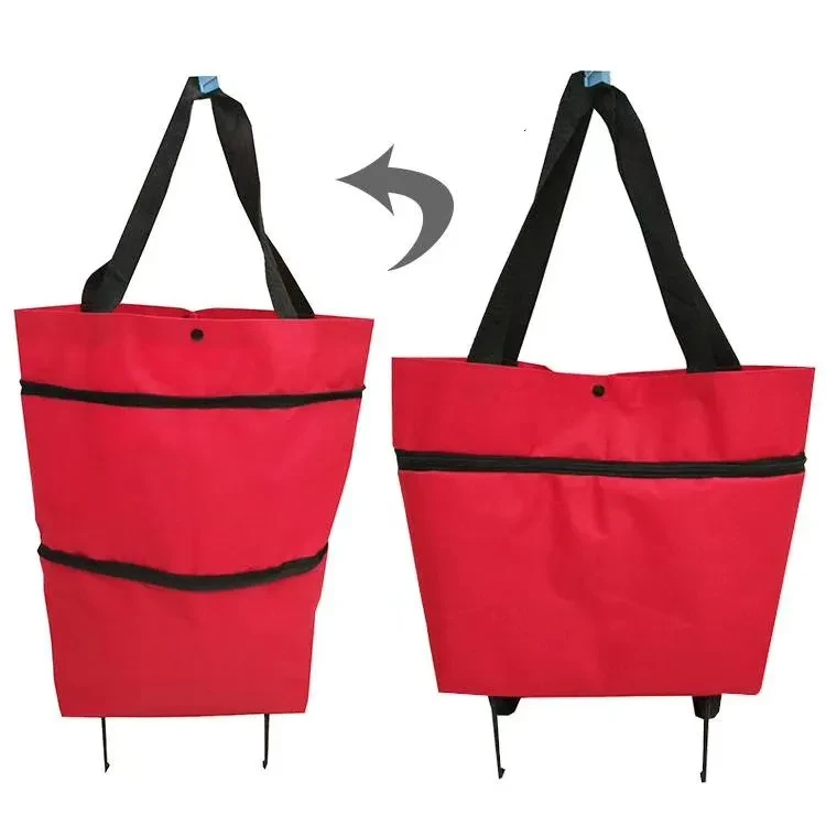 Grocery Bag with Wheels