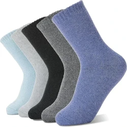 Cold-proof Warm Wool Unisex Thickened Cashmere Tube Socks Set 2