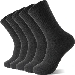 Cold-proof Warm Wool Unisex Thickened Cashmere Tube Socks Set 3