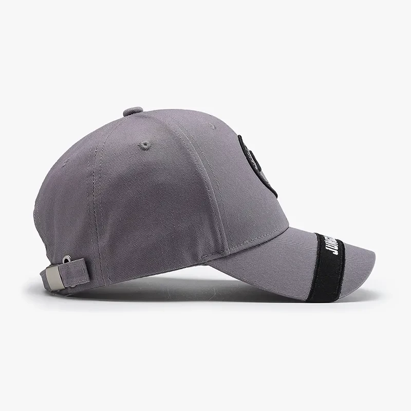 Hard Top Big Head Circumference Men's And Women's American Outdoor Letter Embroidery Baseball Cap