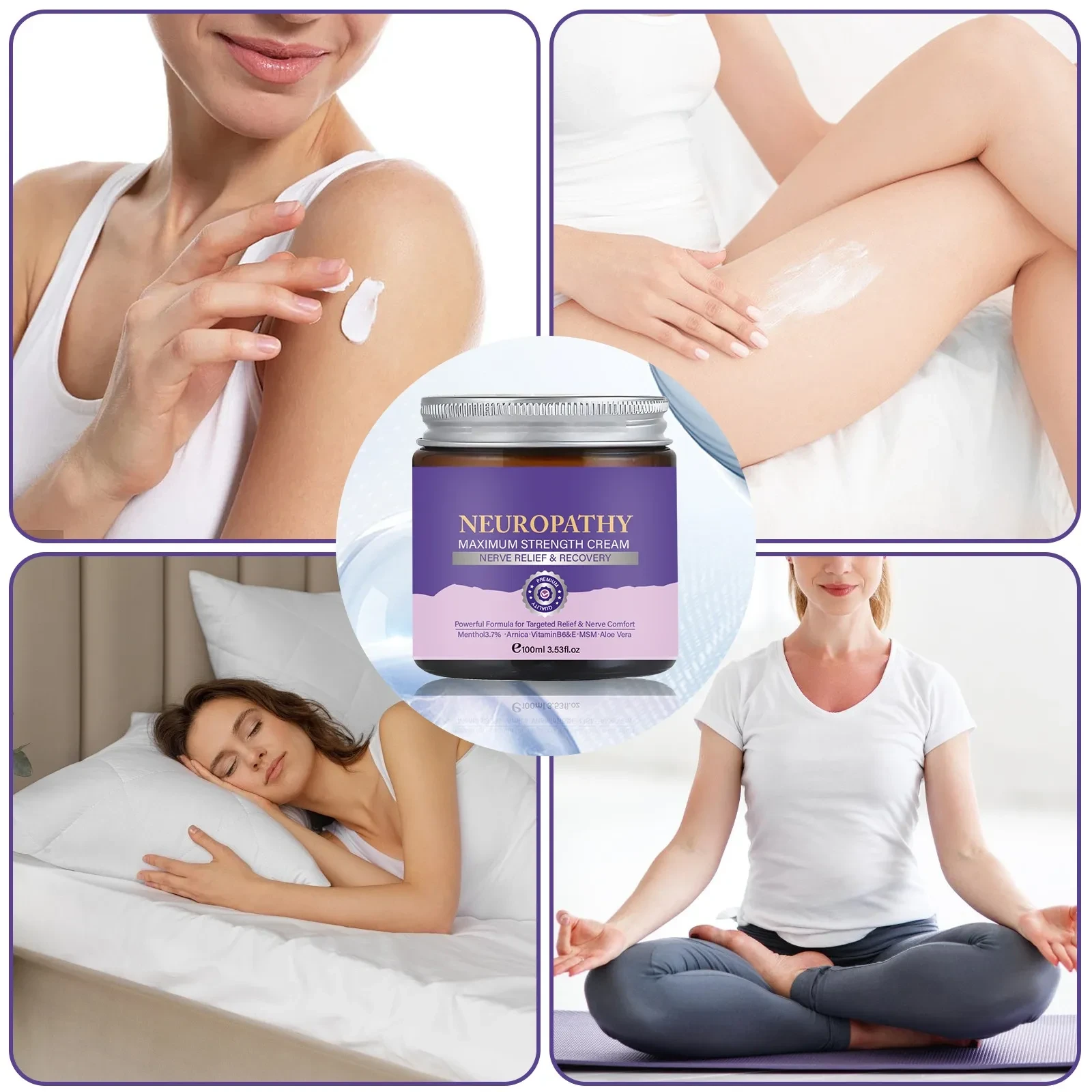 Nerve Neck Cream Deeply Moisturizes Skin And Keeps It Soft