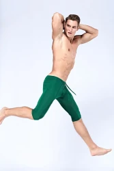 Fitness Men's Sports Five-point Tight Track And Field Pants