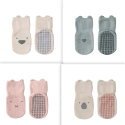 Baby Floor Socks Spring And Autumn New Non-slip Floor Socks Cotton Socks Tube Set 1